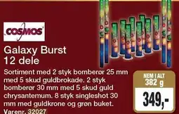 Harald Nyborg Galaxy Burst 12 dele tilbud