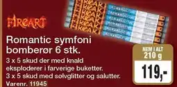 Harald Nyborg Romantic symfoni bomberør 6 stk tilbud