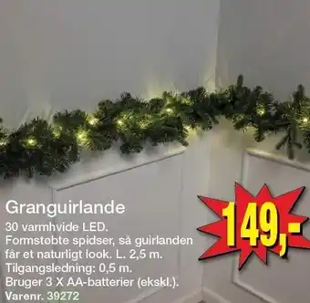 Harald Nyborg Granguirlande tilbud