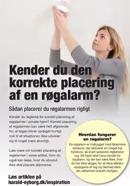 Harald Nyborg Kender du den korrekte placering af en røgalarm? tilbud
