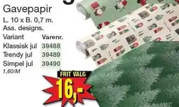 Harald Nyborg Gavepapir tilbud