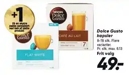 Bilka Dolce Gusto kapsler tilbud