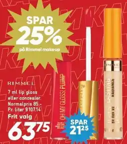 Bilka Spar 25% på Rimmel makeup tilbud