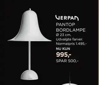 Salling Pantop bordlampe tilbud