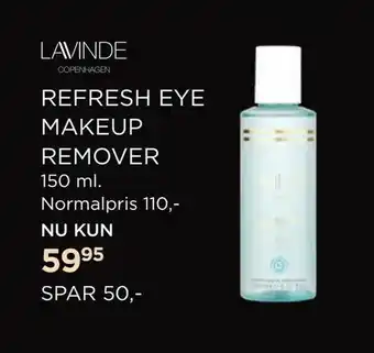 Salling Refresh eye makeup remover tilbud
