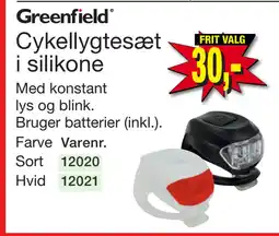 Harald Nyborg Cykellygtesæt i silikone tilbud