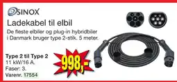 Ladekabel til elbil