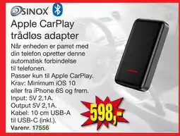 Harald Nyborg Apple CarPlay trådløs adapter tilbud
