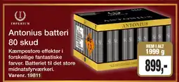 Antonius batteri 80 skud