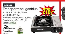 Harald Nyborg Transportabel gasblus tilbud