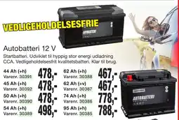 Harald Nyborg Autobatteri 12 V tilbud