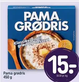 REMA 1000 Pama grødris tilbud