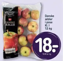 REMA 1000 Danske æbler i pose tilbud