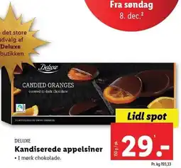 Lidl Kandiseret appelsiner tilbud