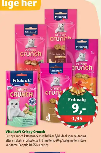 Maxi Zoo Vitakraft Crispy Crunch tilbud