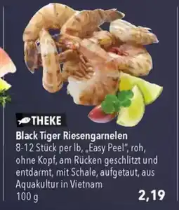 Citti THEKE Black Tiger Riesengarnelen tilbud