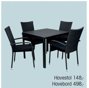 Daells Bolighus Havebord tilbud