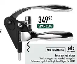 Imerco Encore proptrækker tilbud