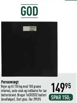 Personvægt