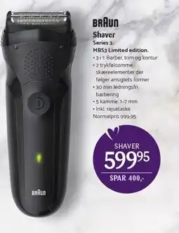 Kop & Kande BRAUN Shaver tilbud