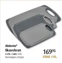 Kop & Kande ALDENTE Skærebræt tilbud