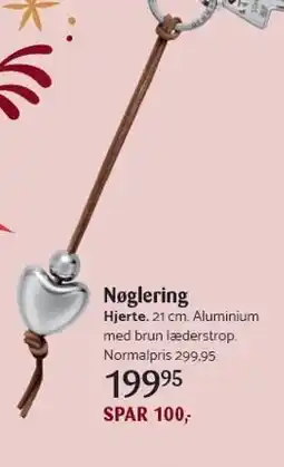 Kop & Kande GEORG JENSEN Nøglering tilbud