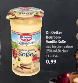 Citti DR. OETKER Bourbon-Vanille Soße tilbud