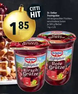 Citti DR. OETKER Fruchtgrütze tilbud