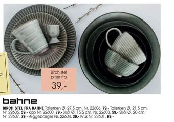 Daells Bolighus Birch stel fra bahne tilbud