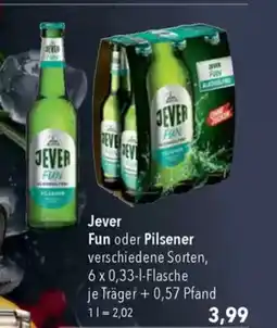 Citti JEVER Fun oder Pilsener tilbud