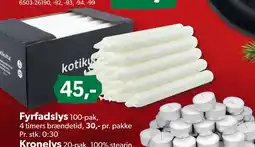 BigDollar Fyrfadslys tilbud
