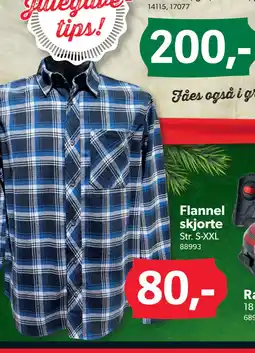 BigDollar Flannel skjorte tilbud