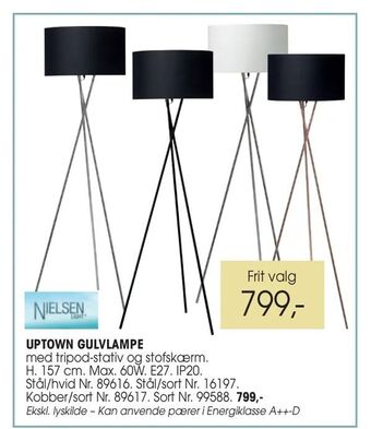 Daells Bolighus Uptown gulvlampe tilbud