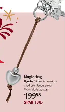 Kop & Kande Nøglering tilbud