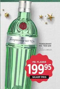 MENY Tanqueray no. ten gin tilbud