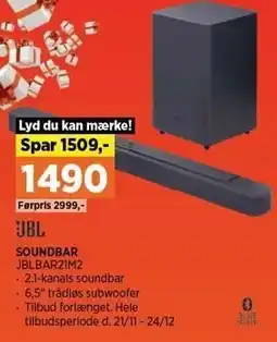 Power SOUNDBAR tilbud