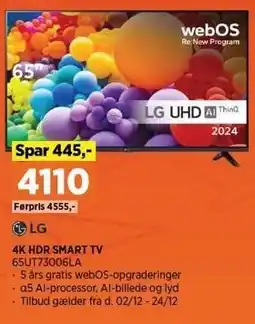 Power 4K HDR SMART TV tilbud