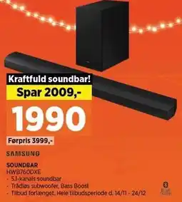 Power SOUNDBAR tilbud
