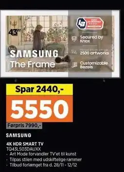 Power 4K HDR SMART TV tilbud