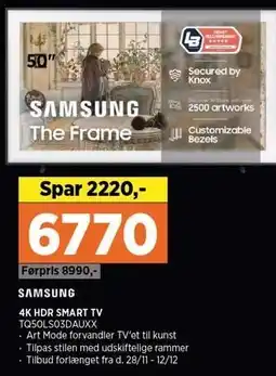 Power 4K HDR SMART TV tilbud