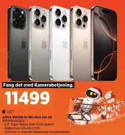 Power APPLE IPHONE 16 PRO MAX 256 GB tilbud