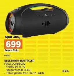 Power BLUETOOTH-HØJTTALER tilbud