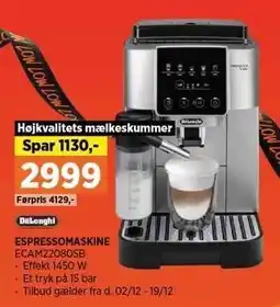 Power ESPRESSOMASKINE tilbud