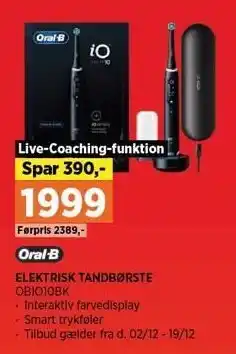 Power ELEKTRISK TANDBØRSTE tilbud