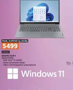 Power IDEAPAD SLIM 3 tilbud
