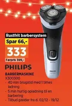 Power BARBERMASKINE tilbud