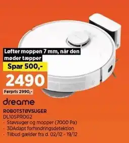 Power ROBOTSTØVSUGER tilbud