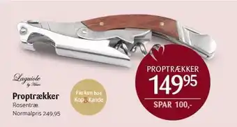 Kop & Kande Proptrækker tilbud
