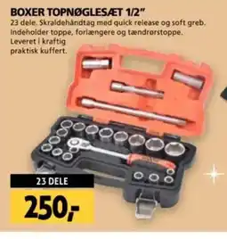 XL-BYG Boxer topnøglesæt 1/2" tilbud