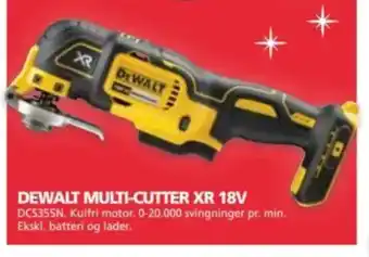 XL-BYG Dewalt multi-cutter xr 18v tilbud